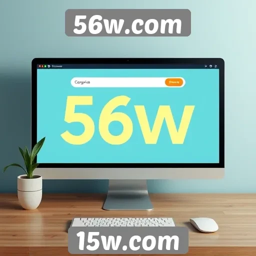 Experiência do usuário no site 56w.com é otimizada