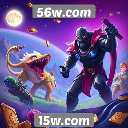 Principais jogos disponíveis no 56w.com