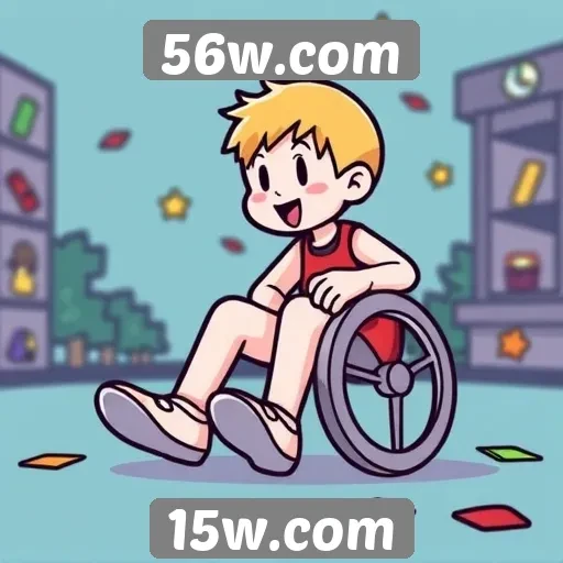 Acessibilidade de jogos no site 56w.com